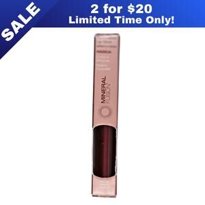 [Sale: 2 for $20!] Mineral Fusion Rabida HydroShine Lip Gloss | Deep Red